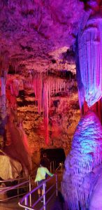 Meramec caverns near St. Louis, mo