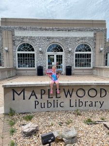 The Maplewood Public Library in Maplewood, MO