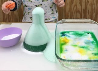 science experiments with baking soda and vinegar