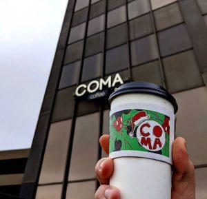 Coma Coffee building in St. Louis