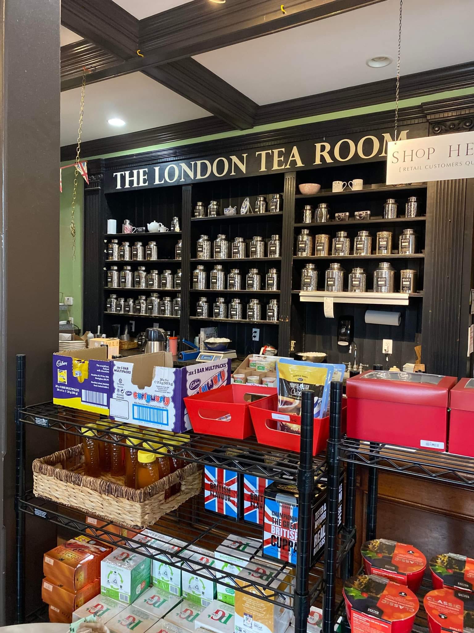 The London Tea Room in St. Louis, MO