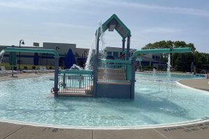 Collinsville Pool tot time play area