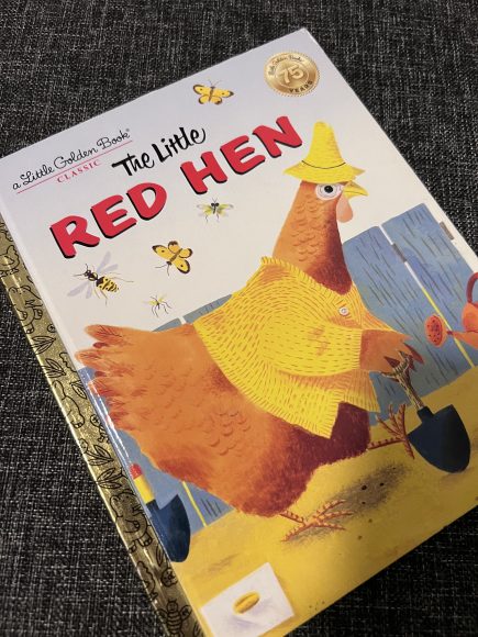 a picture of the book, The Little Red Hen