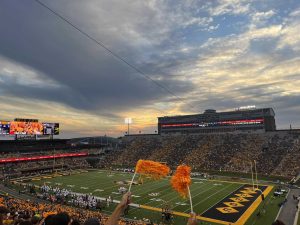 a photo of Faurot Field at Mizzou during a football game