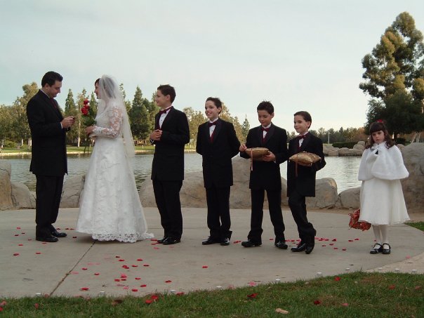 blended family wedding