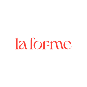 LA FORME_coral_red_logo