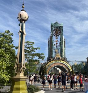 The entrance to Epic Universe is majestic, but doesn't quite prep you for the worlds you'll experience inside.