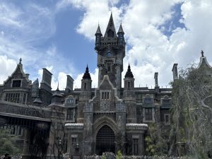 The castle at Dark Universe, home to Monsters Unchained: The Frankenstein Experiment.