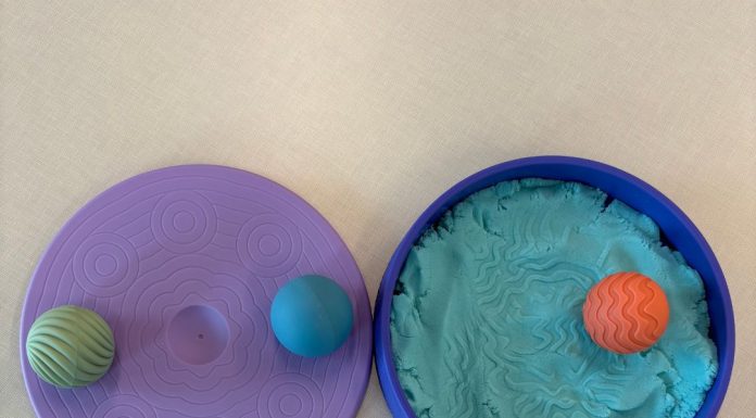 Sensory Tools in the Calm Down Space