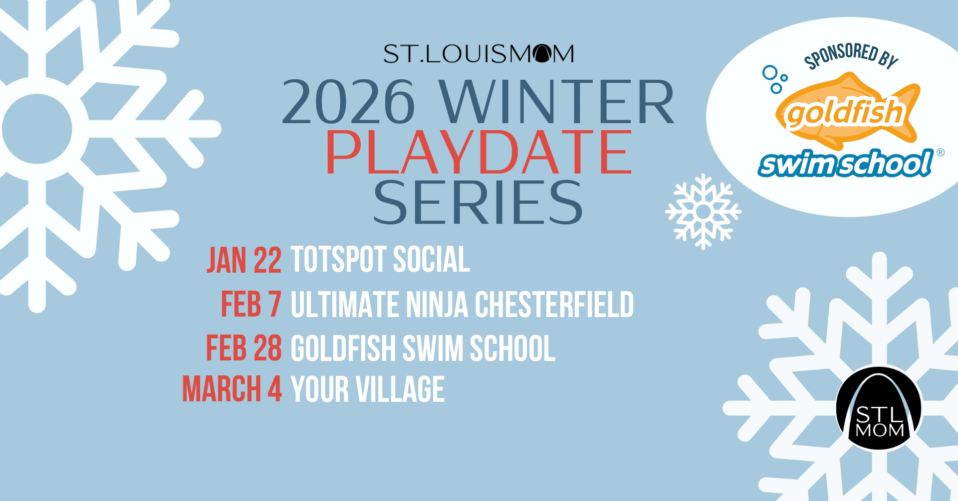 St. Louis Mom 2026 Winter Playdate Series