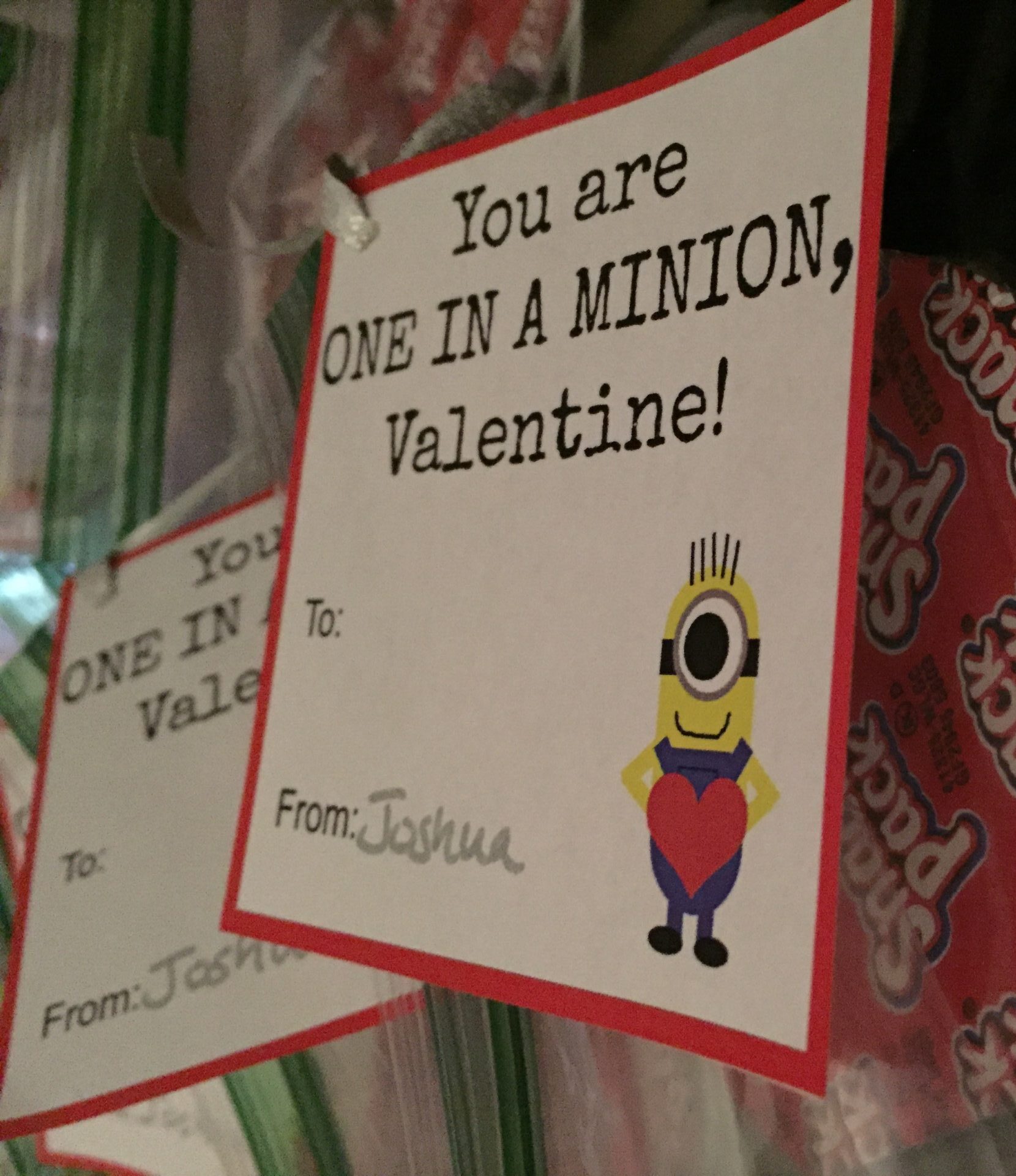 IMG_1050 You are one in a Minion, Valentine.